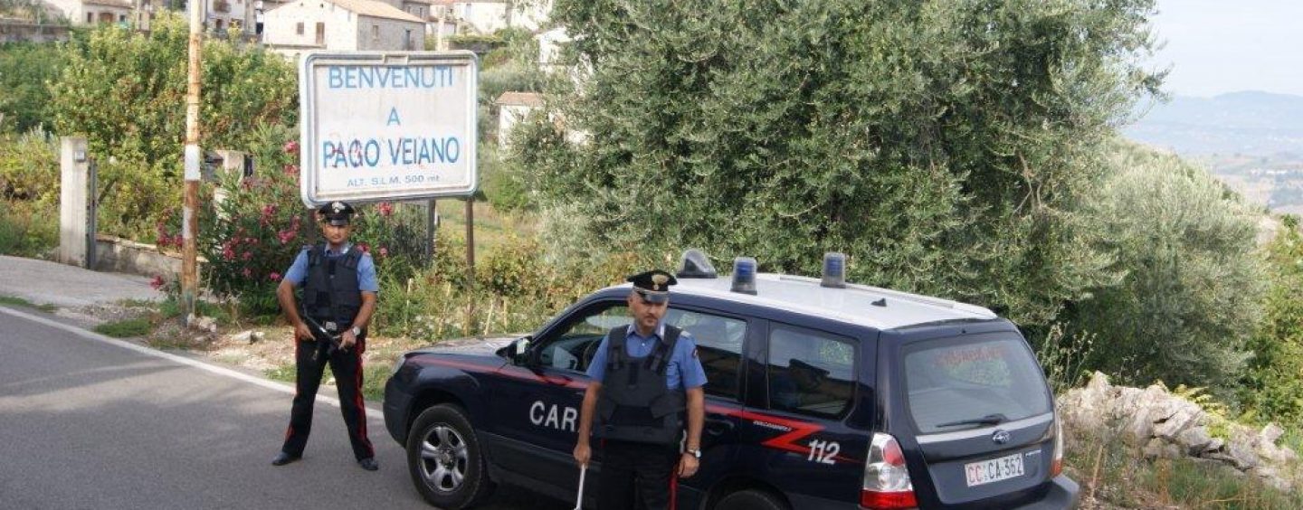 Pago Veiano: giovane pusher arrestato dai carabinieri. Sequestrati 50 grammi di hashish