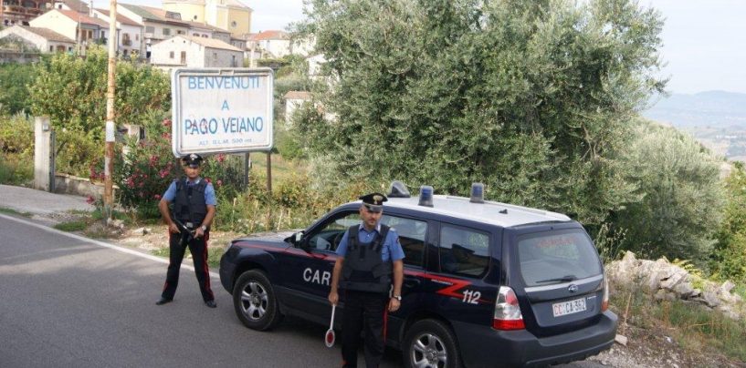 Pago Veiano: giovane pusher arrestato dai carabinieri. Sequestrati 50 grammi di hashish