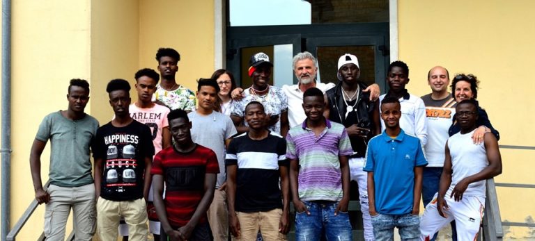 Anche i ragazzi dello Sprar di Sant’Andrea di Conza alla Festa del Mare
