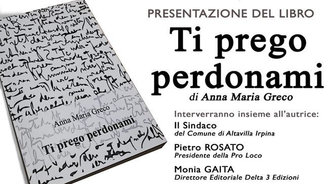 Ad Altavilla si presenta il libro d’esordio di Anna Maria Greco