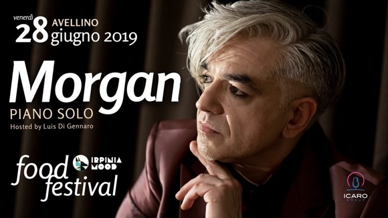 Irpinia Mood parte col botto: Morgan inaugura il Food Festival a Corso Vittorio Emanuele