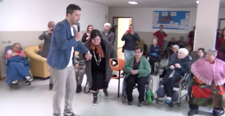 VIDEO/ Un sorriso per i nonni: una giornata all’insegna della solidarietà con gli ospiti di Villa Paradiso