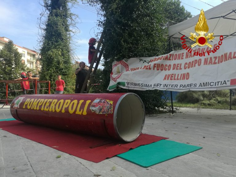 Vigili del Fuoco, dopo tre anni ritorna Pompieropoli a Pietradefusi