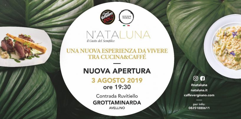 “N’Ata Luna” feat. Caffè Vergnano 1882: tutto pronto per l’inaugurazione a Grottaminarda