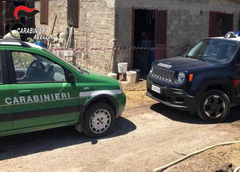 Abusi edilizi nel Parco del Partenio, controlli e denunce dei carabinieri forestali