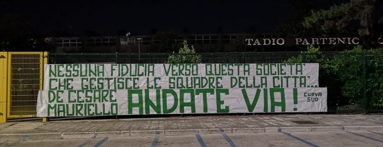 Avellino, prove di normalità tra la contestazione generale