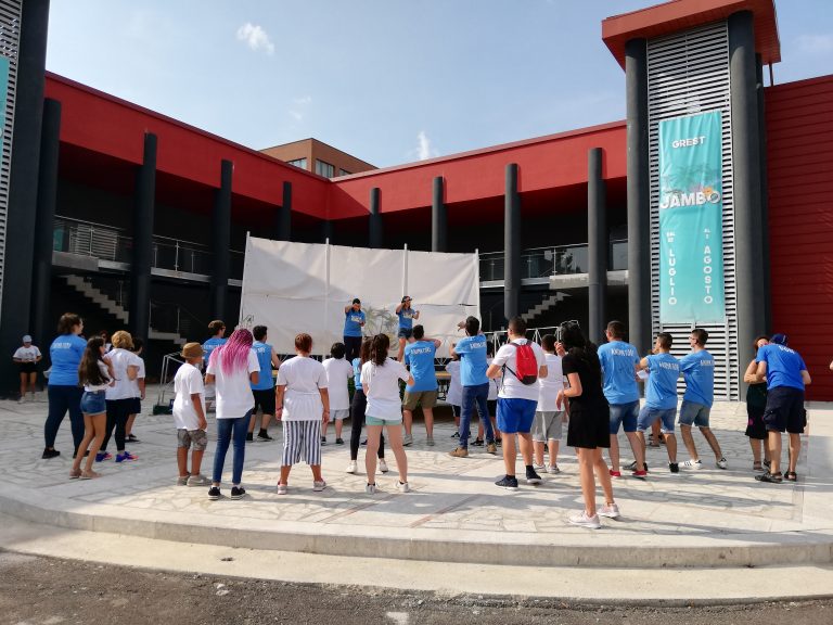 VIDEO / “Grest”, altro successo del Vescovo: oltre 40 ragazzi animano il Polo Giovani e Parco Palatucci