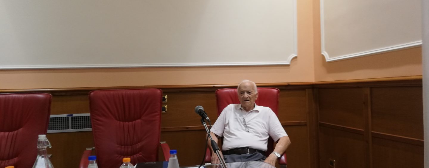 Cini e il 64esimo circuito ciclistico Città di Avellino. “L’anno prossimo passo la palla, compio 90 anni”