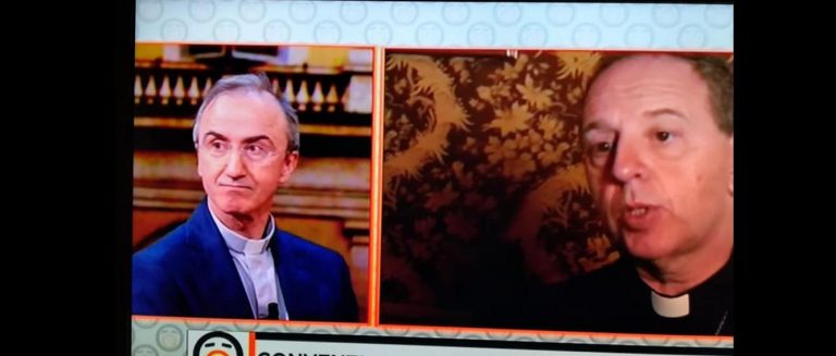 Il parroco di Chiusano a Rete 4, ma lui denuncia: “Non mi hanno fatto parlare perché doveva arrivare Salvini”