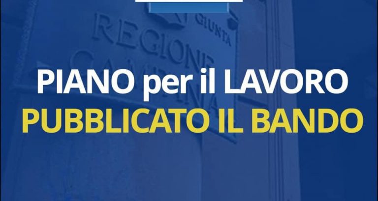 Pubblicato il Bando per il Piano Lavoro: poco più di 2.000 i posti a concorso, il resto l’anno prossimo