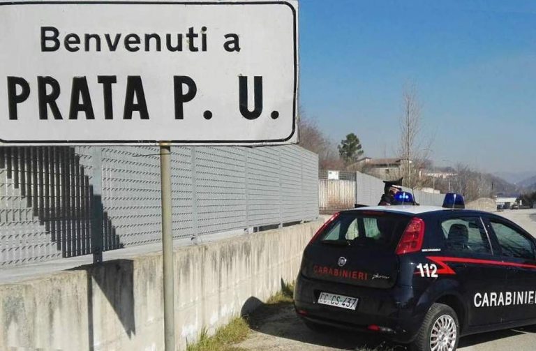 Armato di katana minaccia i carabinieri: paura a Prata P.U.