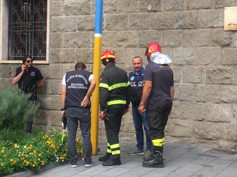 Esplosione davanti Palazzo Vescovile, il giorno dell’interrogatorio di Nelson Lamberti