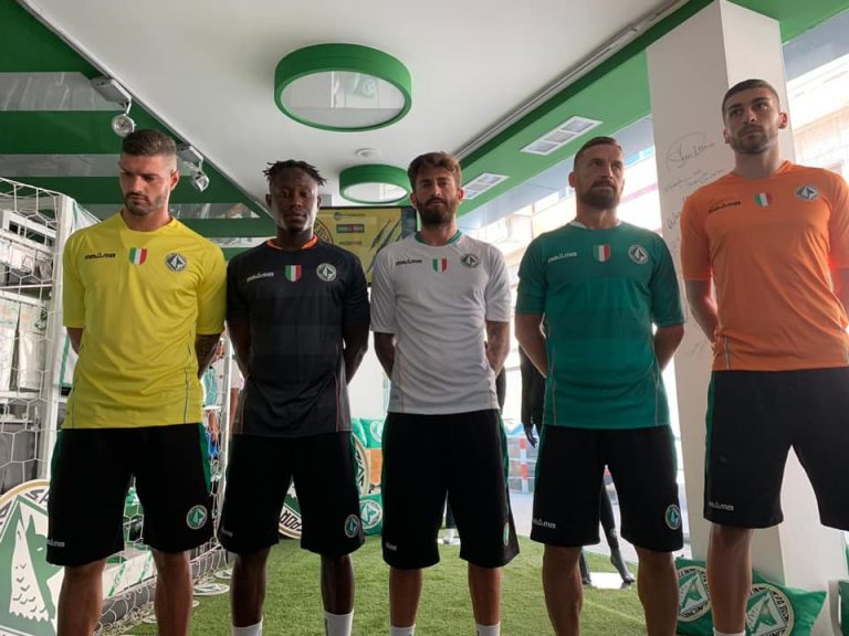 Avellino Calcio, ecco le nuove maglie per la stagione 2019/2020
