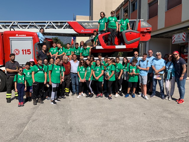 Scampitella, “Anch’io sono Protezione Civile”: successo per il campo scuola della Pubblica Assistenza