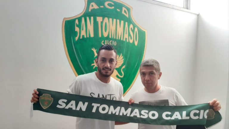 Il San Tommaso calcio ingaggia Davide Mazza, l’anno scorso in C con il Cuneo