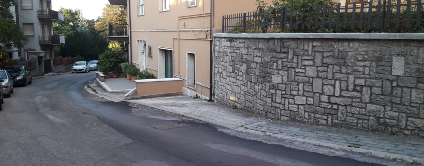 Ariano, lavori nel centro storico: si riparte da via Matteotti. Ancora stop in via Lusi