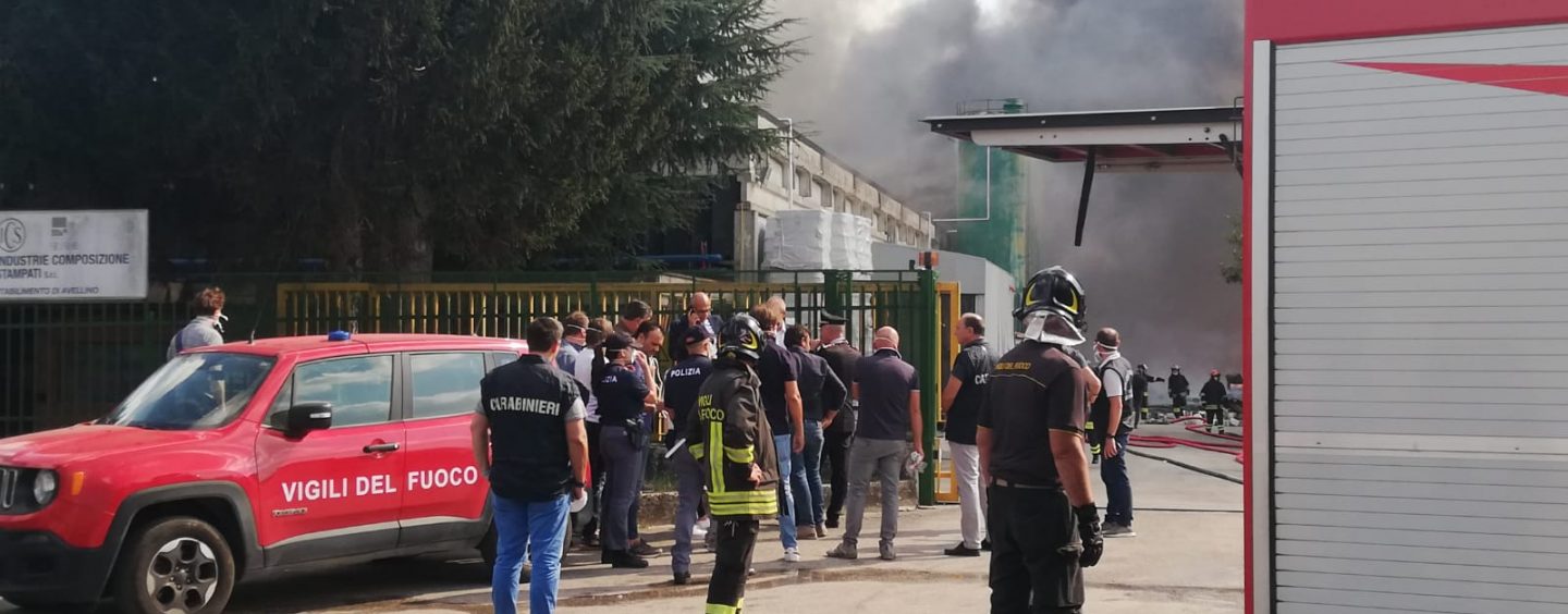 Lo Stir di Avellino riapre dopo l’incendio, da domani sera conferimento rifiuti regolare in tutti i comuni