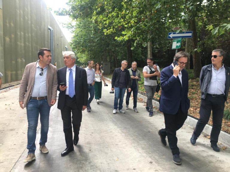 Incendio Ics, Stir di supporto ai vigili del Fuoco. Biancardi va a Pianodardine a ringraziare i dipendenti