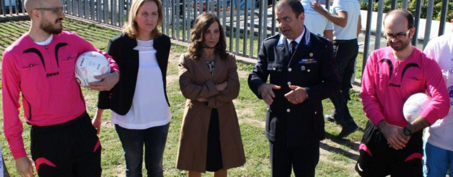 L’Uisp coinvolge i detenuti del carcere di Sant’Angelo dei Lombardi: sano divertimento con il calcio a 8