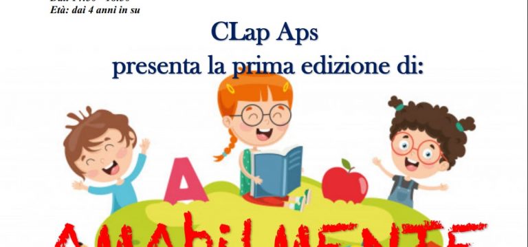 L’Associazione di Promozione Sociale CLap presenta “Amabilmente”: appuntamento al Roseto