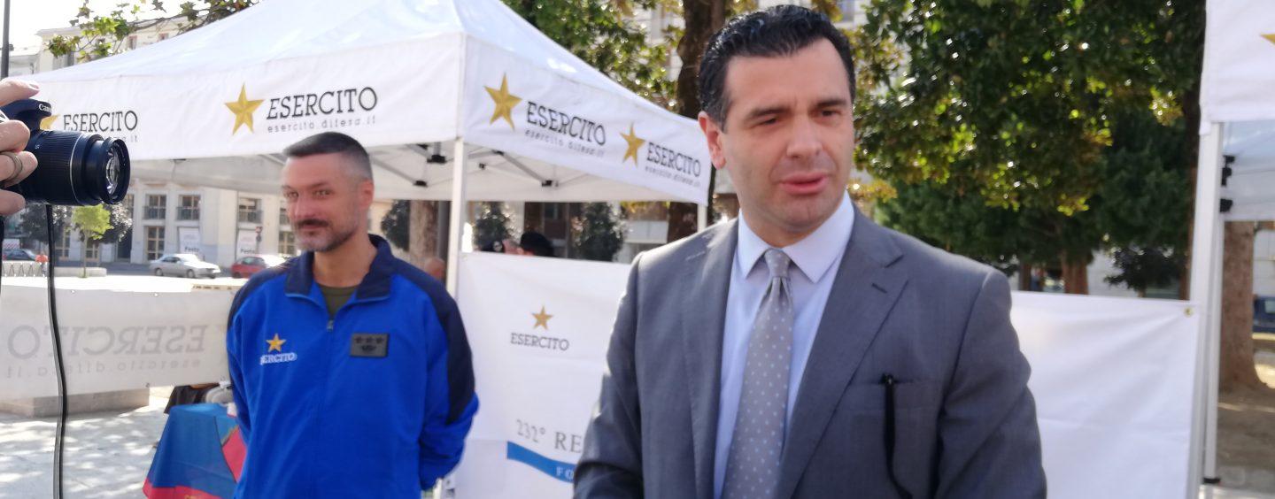 “Stiamo studiando inziative comuni da tenersi all’interno della Caserma”. Esercito-Avellino, parla il sindaco