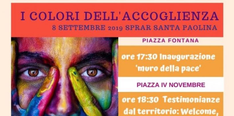 Integrazione e non solo: lo Sprar di Santa Paolina presenta “I colori dell’accoglienza”