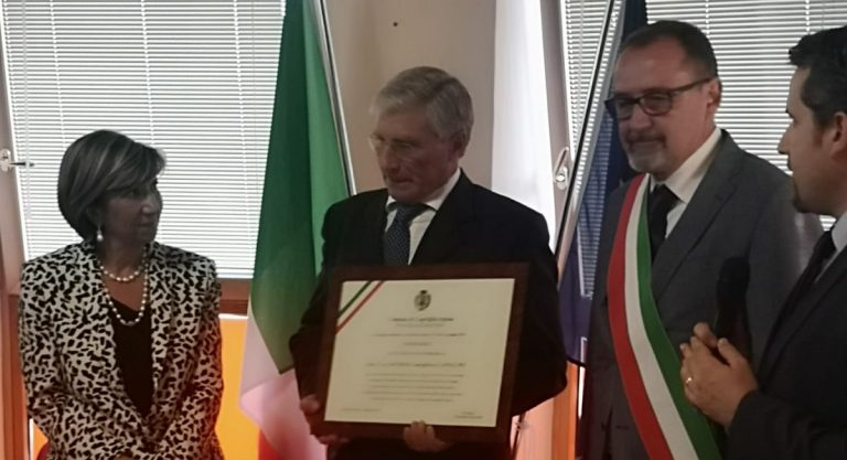 Il Generale Saverio Capolupo cittadino onorario della sua Capriglia: “Questi riconoscimenti siano esempio per i giovani”
