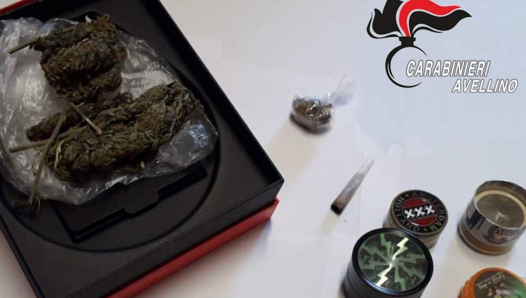Droga in auto e in casa: ventenne denunciato dai Carabinieri