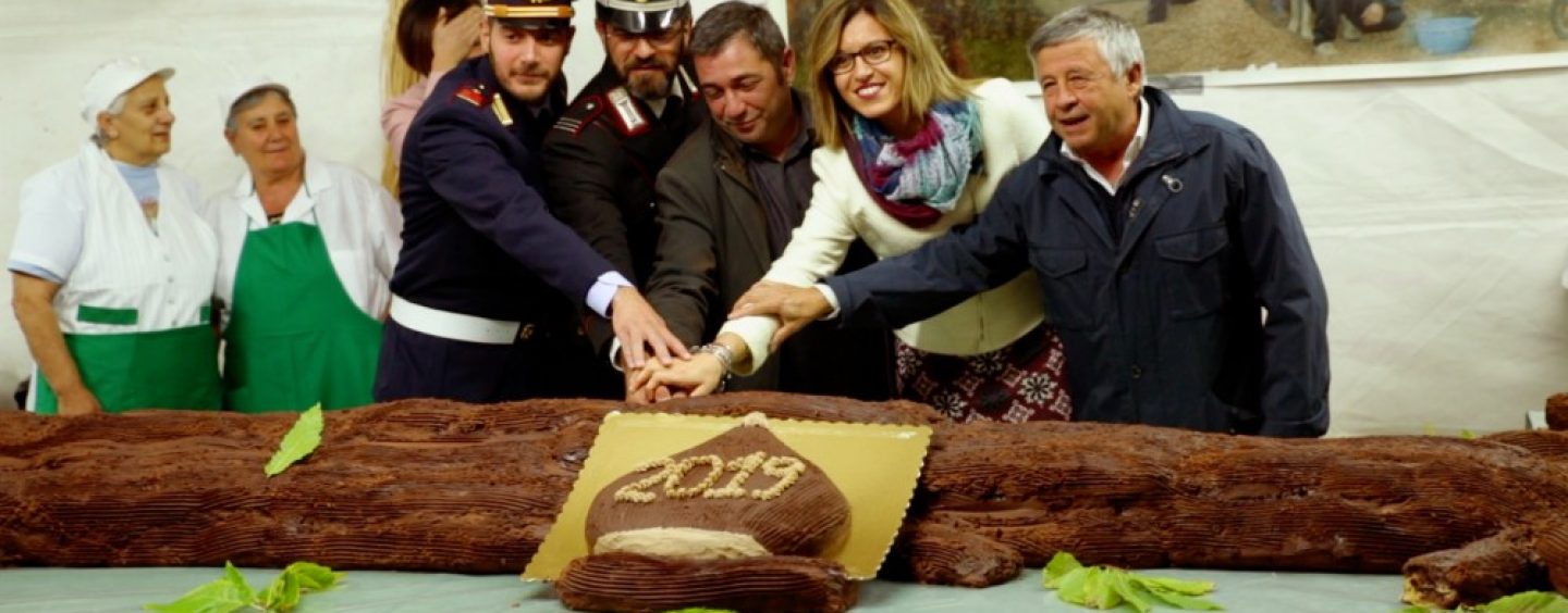 Tartufo nero e tronco di castagne da guiness: boom di presenze anche quest’anno a Bagnoli Irpino