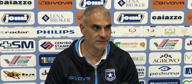 Paganese-Avellino, Erra: “Non ho visto i lupi in difficoltà,spero Ignoffo resti”