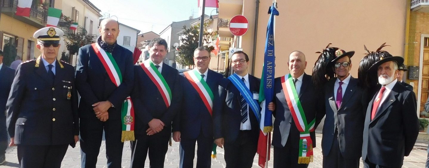 L’Associazione Guerra di Liberazione a San Leucio del Sannio per la Commemorazione dei Caduti in Guerra