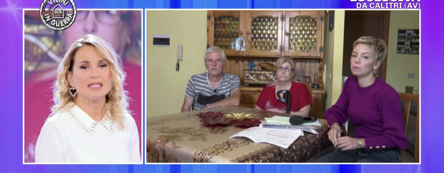 La vita impossibile di una coppia di disabili di Calitri: la denuncia a Pomeriggio Cinque