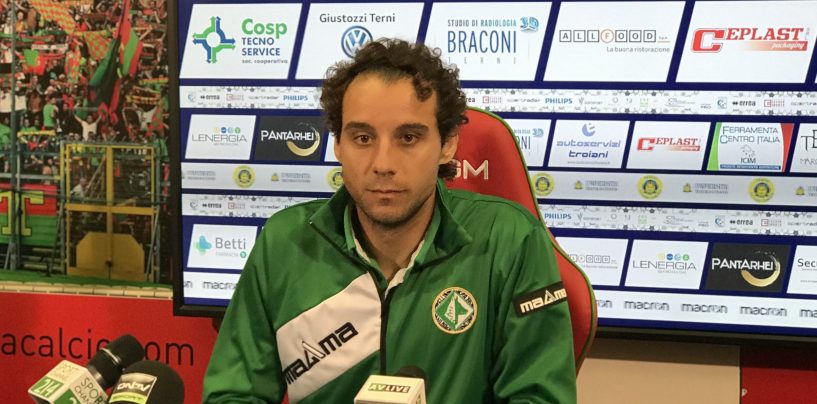 Ternana-Avellino, Zullo: “Guai a montarsi la testa adesso”