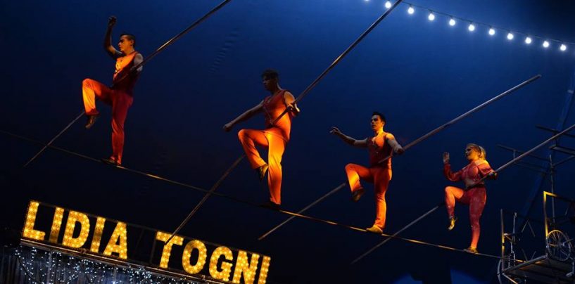 Il circo Lidia Togni ad Avellino dal 25 ottobre al 4 novembre con lo show “Felicità”