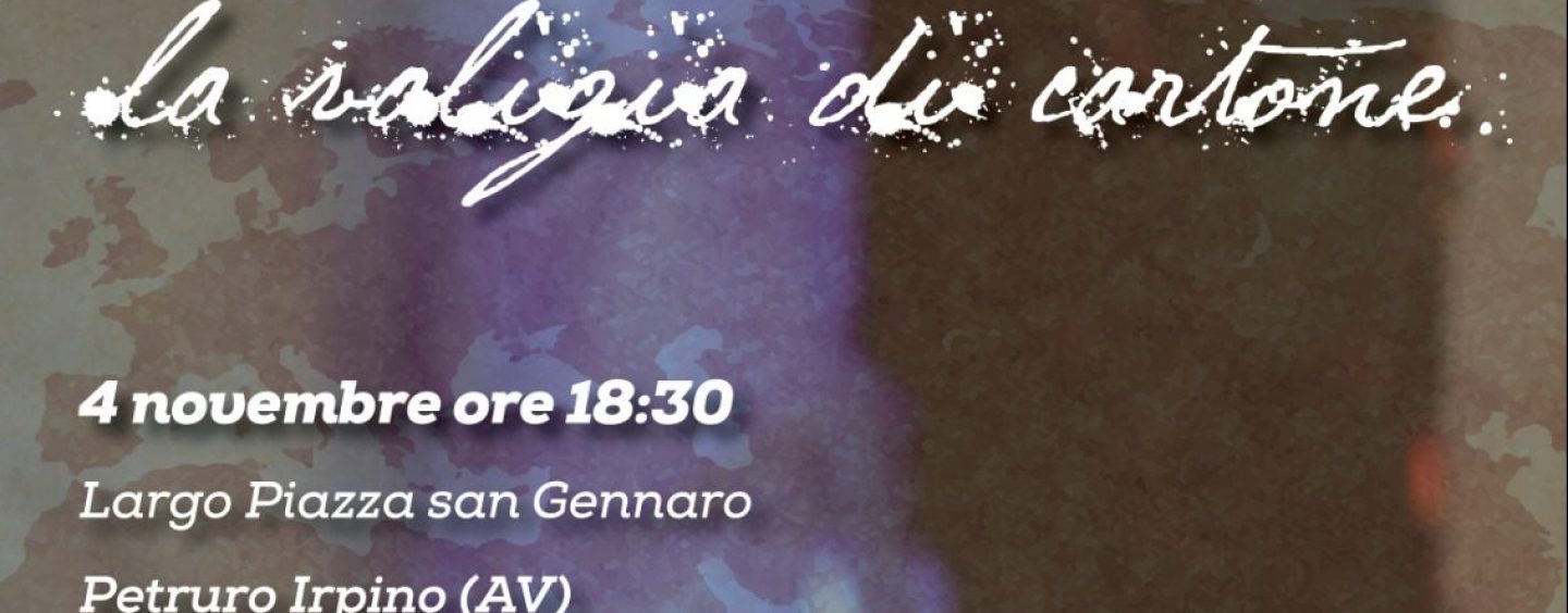 A Petruro Irpino la proiezione del film “La valigia di cartone” di Giovanni Centrella