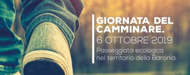 Il 6 ottobre la “Giornata del Camminare” nella Baronia