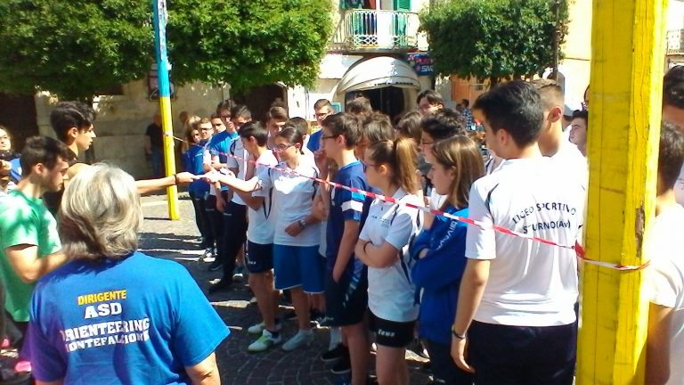 Sturno, gli studenti del Liceo Scientifico Sportivo protagonisti con l’Orienteering