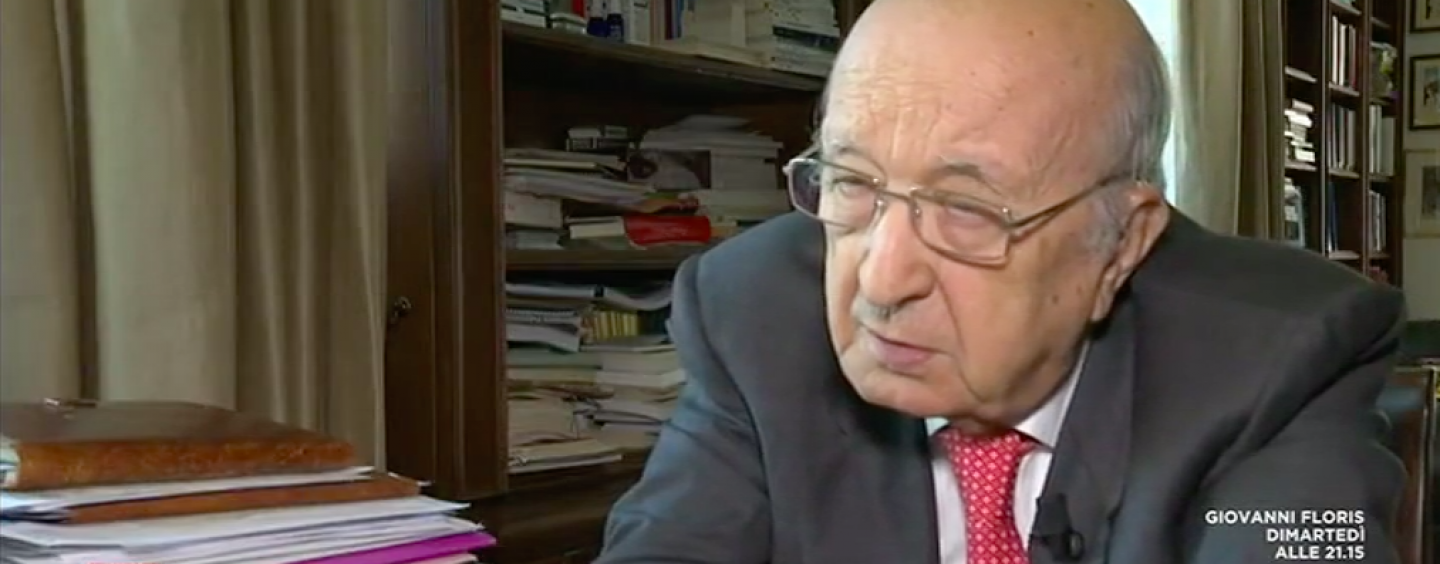 I due Mattei secondo Ciriaco De Mita: “A Renzi manca il pensiero, Salvini emette suoni”