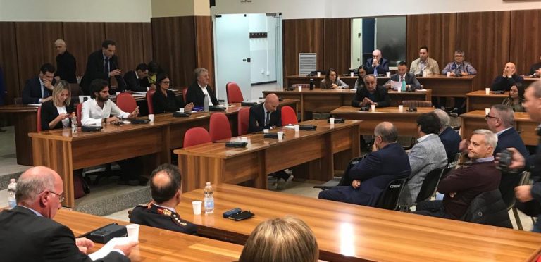 Emergenza criminalità, cominciata la seduta “allargata” a Palazzo di Città
