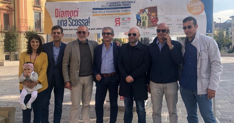 “Diamoci una scossa”: a Piazza Libertà Giornata Nazionale di Prevenzione Sismica