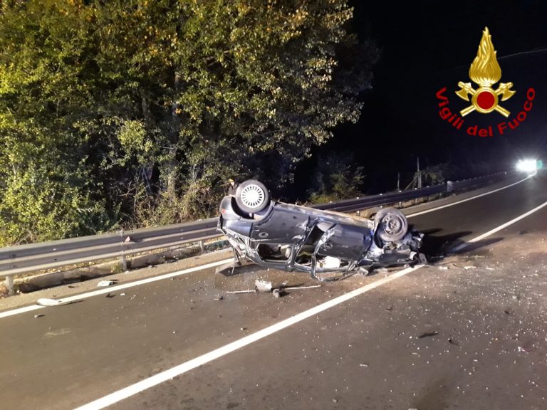 Carambola sull’Ofantina: un giovane in ospedale