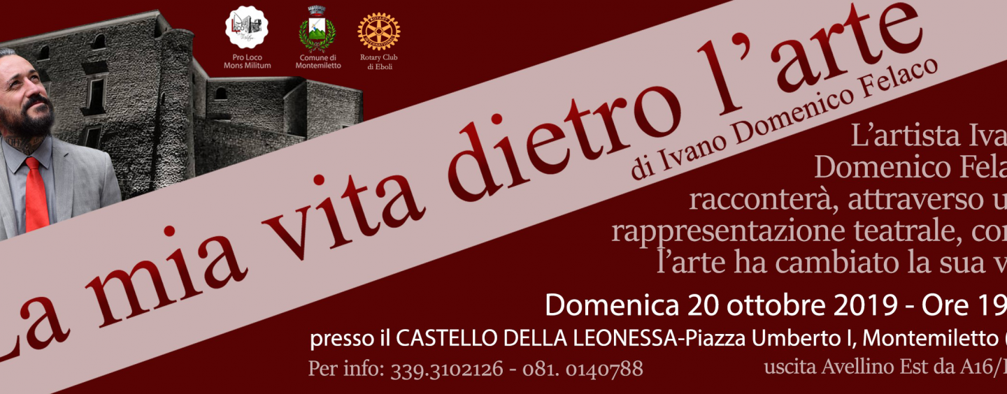 A Montemiletto “La mia vita dietro l’arte”, il viaggio teatrale di Ivano attraverso la dislessia