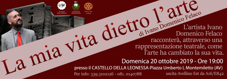 A Montemiletto “La mia vita dietro l’arte”, il viaggio teatrale di Ivano attraverso la dislessia