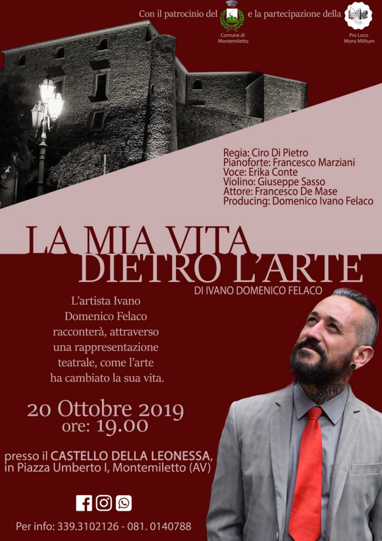 Una vita oltre la dislessia. L’artista, pittore e tatuatore Ivano Domenico Felaco si racconta a Montemiletto