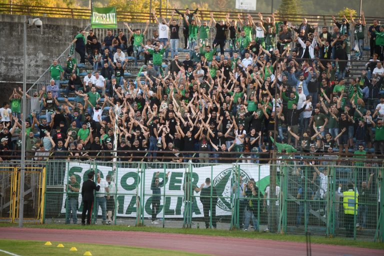 Ternana-Avellino, il dato definitivo del settore ospiti