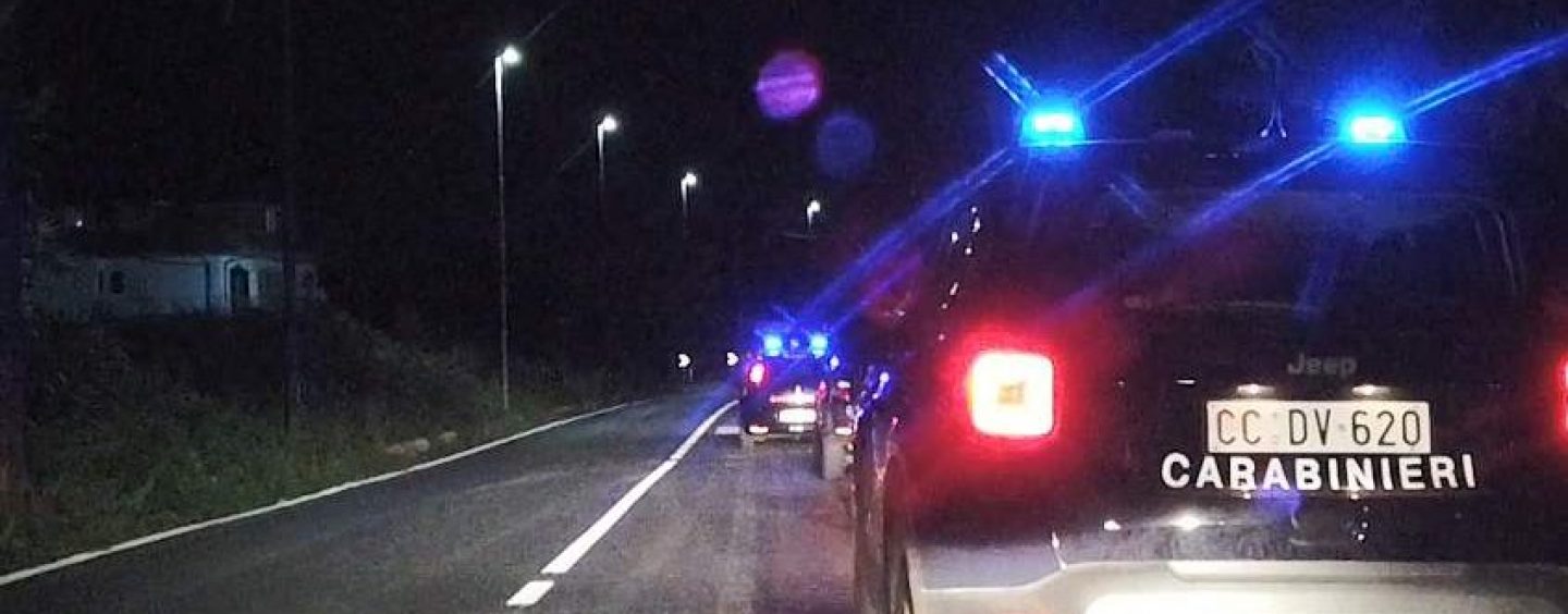 Alcol alla guida e Fogli di Via Obbligatori: il bilancio dei controlli dei Carabinieri