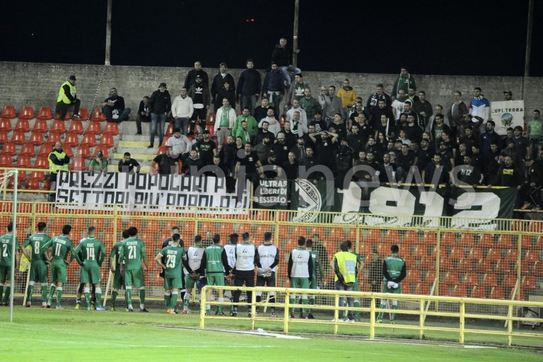 Avellino-Catania: chiuse le indagini per quattro tifosi irpini
