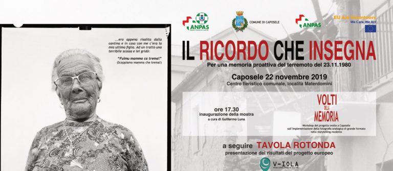 Il ricordo che insegna: a Caposele evento pubblico sul terremoto dell’80