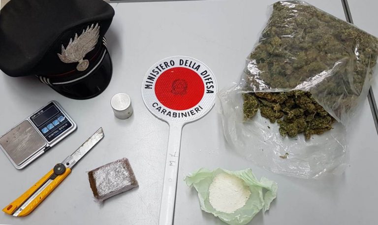 Percepiva la disoccupazione e spacciava droga: arrestato 40enne