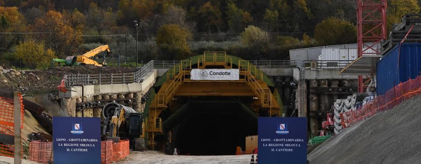 ” Riaprono i cantieri della Lioni – Grotta “, domani alle 11.00 l’iniziativa presso il viadotto Schivito Macchie